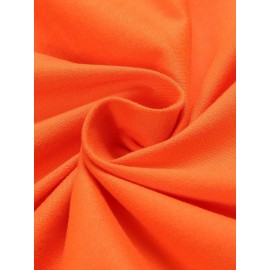 Women's Plus Size Beach Dress - A-Line Short Sleeveless Knee-Length Dress with Turquoise 