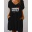 [Comfy Plus Size Nightgown] Plus Size Women's Batwing Sleeve V-Neck Nightgown - 