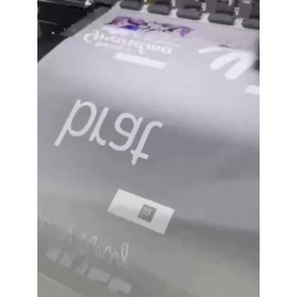 Women'S 100% Long Sleeve T-Shirt with Red & Letter Graphic Print - Casual Round Neck All-Season Top, Breathable Casual Attire, Regular Fit for Layering & Statement Outfits, Versatile Casual to Semi-Formal Wear, Elegant Art Design, Geometric Pattern