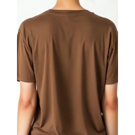 Women's 100% Coffee Lover's T-Shirt - Funny Coffee Cup & Beans Print with Cappuccino, Latte, Mocha, Espresso & Turkish Coffee Design - Casual Loose Fit Short Sleeve Round Neck Green & White Coffee-Themed Apparel for Casual Attire & Coffee Lovers Gift