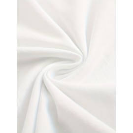 Fashion Letter Anime Print Women's Round Neck Pure T-Shirt, Simple Design Comfortable Breathability for Casual Wear Versatile Natural Style Summer Party Essential Local Shipping, Japanese Style Clothes Women