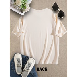 [August Sunshine T-Shirt] Women's August Sunshine & Hurricane Quote T-Shirt - Dark Grey with White Text - Breathable Everyday Summer Tee - Birthday Outfit Idea - Machine Washable Casual Streetwear Top, Graphic Text Shirt, Comfortable Fabric