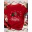 Women's Red Christmas T-Shirt with 'Merry' Text, Plaid & Checkered Tree, Snowflake & Candy Cane Patterns - Soft Stretch Fabric Casual Round Neck Top for July Christmas Parties, Holiday Outfits (/Red/Golden) - Year-Round Wearable