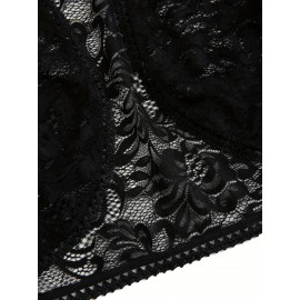 Plus Size, European and American Fashion Women's Spring-Summer New Arrival Chiffon Butterfly Sleeve Contrast Lace Bolero Shoulder Top Oversized Cardigan